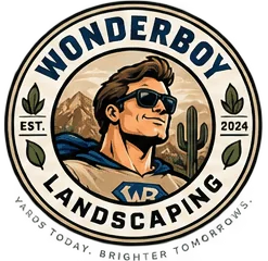 Wonderboy Landscaping badge — established 2024